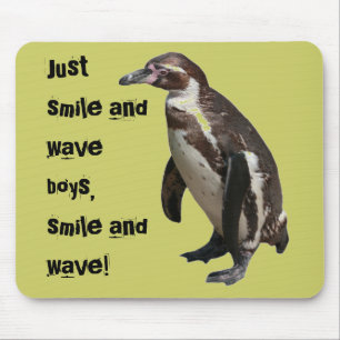 Tapis De Souris Mauspad Pingouin 01
