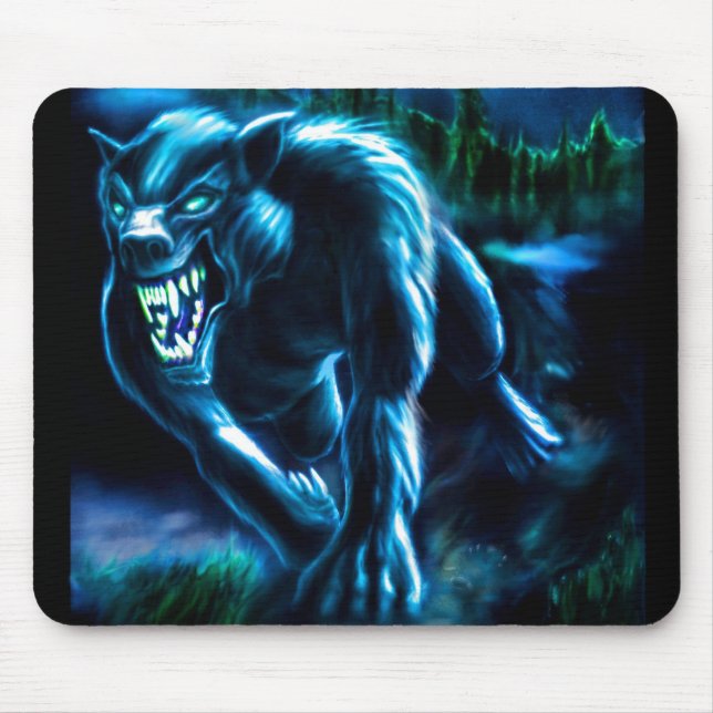Tapis De Souris Mauspad Werwolf (Devant)