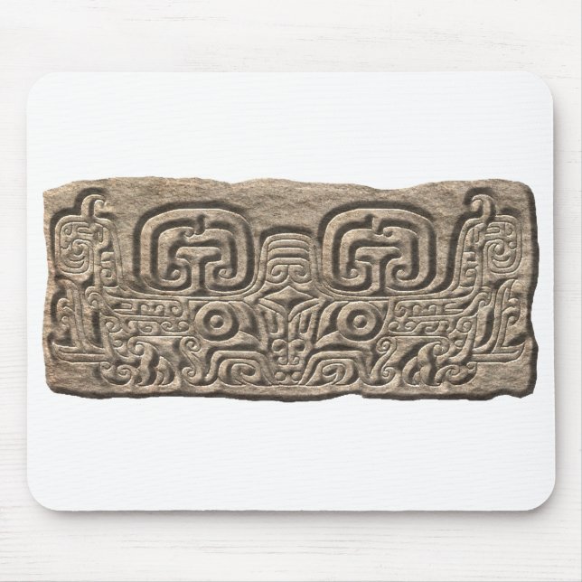 Tapis De Souris Mayan Jaguar-stone (Devant)
