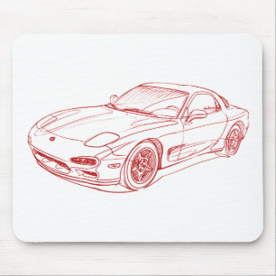 Tapis De Souris Maz RX7 FD