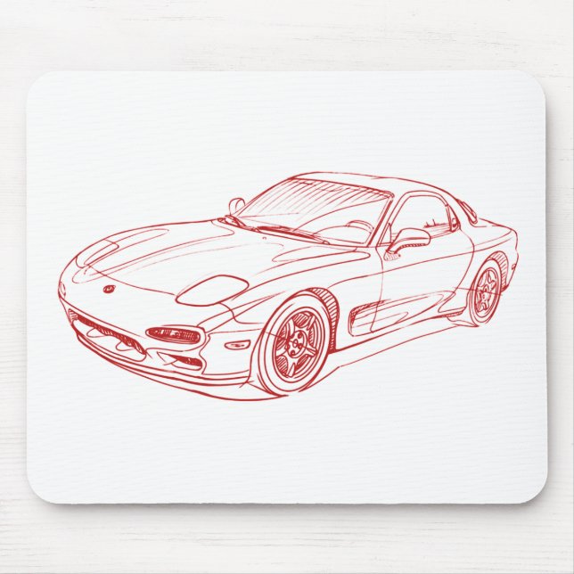 Tapis De Souris Maz RX7 FD (Devant)