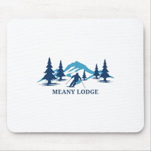 Tapis De Souris Meany Lodge Washington Ski Resort Ski Skiateur