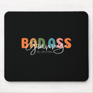 Tapis De Souris Méchante Mamie Gangster Original Cadeau Drôle Pour