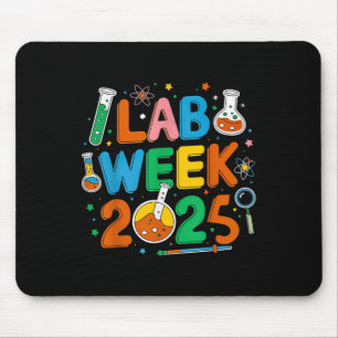 Tapis De Souris Médicale Lab Scientist Retro Lab Week 2025 Phlebot