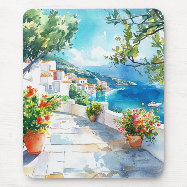 Tapis De Souris Mediterranean Summer (Devant)