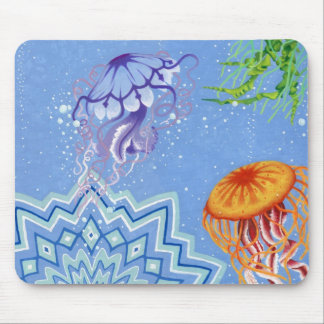 Tapis De Souris Méduses