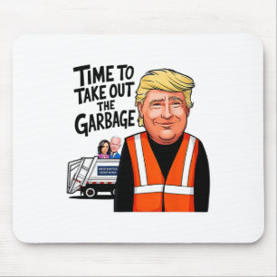 Tapis De Souris Mega Trump Garge Truck Temps Pour Sortir De La Gar