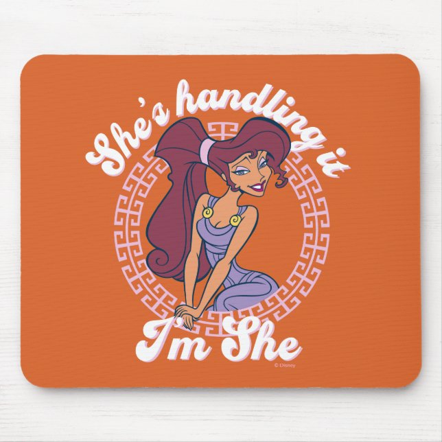 Tapis De Souris Megara - She's Handling It, I'm She Mouse Pad (Devant)