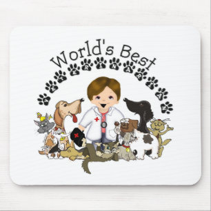 Tapis De Souris Meilleur Mousepad vétérinaire du monde
