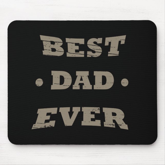 Tapis De Souris meilleur papa (Devant)