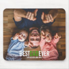 Meilleur papa jamais Fête des pères photo Mousepad
