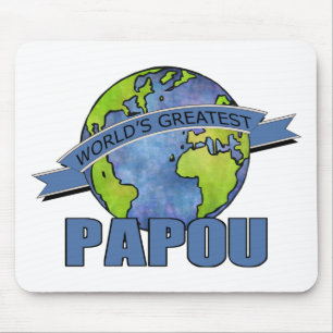 Tapis De Souris Meilleur Papou du Monde