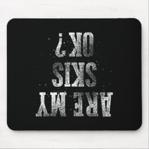 Tapis De Souris Meilleur Ski Enfants Ski Cadeau Joli Skier Hommes