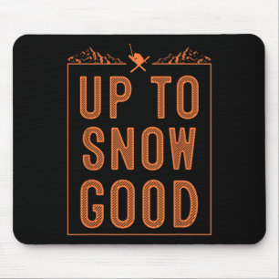 Tapis De Souris Meilleur Snowboard Ski Ride Cadeau Skieurs Mignonn