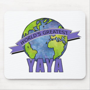 Tapis De Souris Meilleur YaYa du Monde