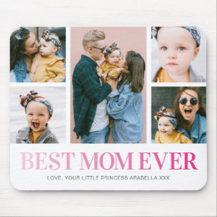 Tapis De Souris Meilleure Maman Jamais Photo Collage Souris Pad