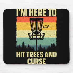 Tapis De Souris Meilleure œuvre d'art de golf à disque pour hommes