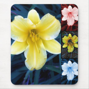 Tapis De Souris Mélange de fleurs Mousepad