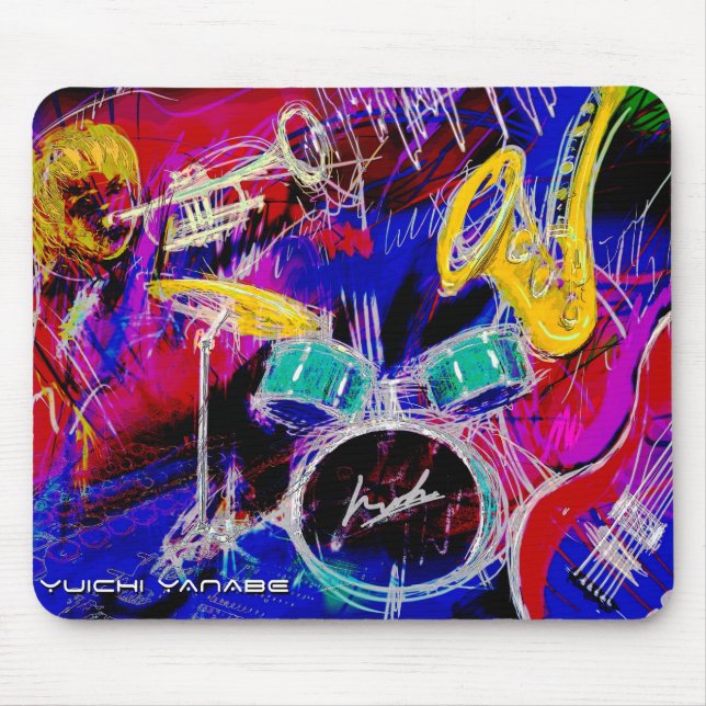Tapis De Souris Mélange de musique (Devant)