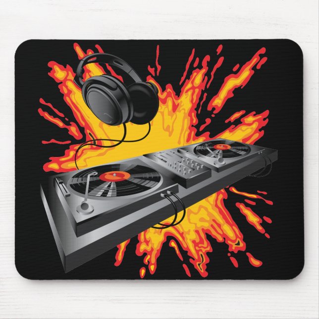 Tapis De Souris Mélange musical Mousepad (Devant)