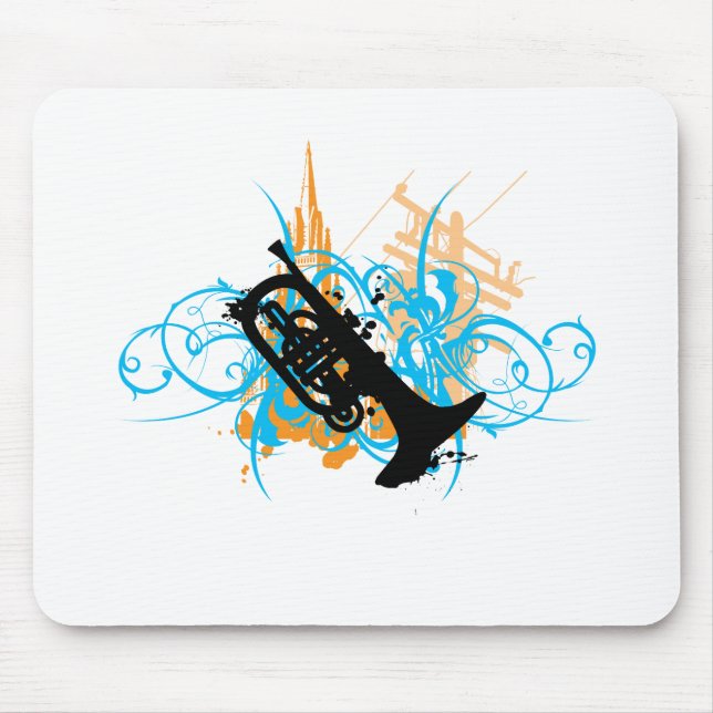 Tapis De Souris Mellophone urbain (Devant)