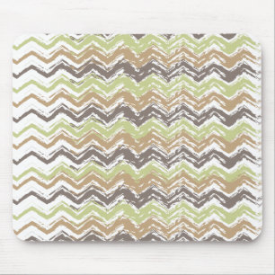 Tapis De Souris Melon Brandy Scribble ZigZag Motif