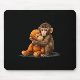 Tapis De Souris Mème de bébé singe mignon qui frappe Mème de bébé 