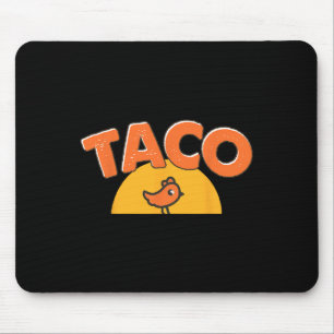 Tapis De Souris Mème de poulet drôle tendance taco Trump toujours 