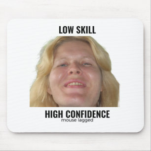 Tapis de Souris Mème de Souris de Joueur Drôle qui