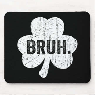 Tapis De Souris Mème drôle de Bruh Salutation de frère Adolescent 