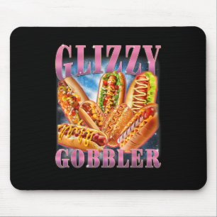 Tapis De Souris Mème Glizzy Gobbler Drôle Hilarant Hot Dog Glizzy