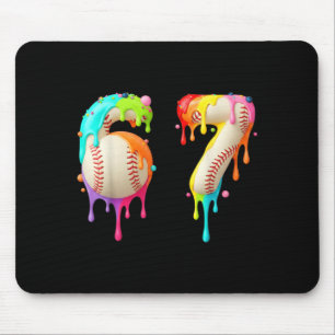 Tapis De Souris Mème pour enfants 67 Numéro Six 6 Sept 7 Glaces qu