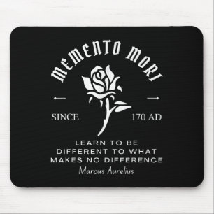 Tapis De Souris Memento Mori Stoicism Marcus Aurelius Philos stoïq