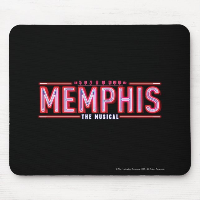 Tapis De Souris MEMPHIS - le logo musical (Devant)