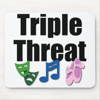Tapis De Souris Menace triple Mousepad