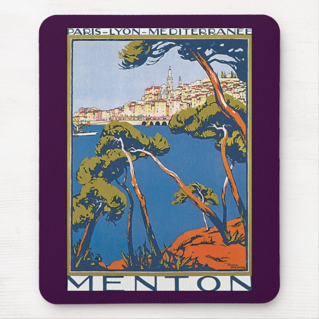 Tapis De Souris Menton (Devant)