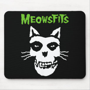 Tapis De Souris Meowsfits Chats Chatons Miaou Parodie Drôle Bande