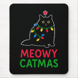 Tapis De Souris Meowy Noël