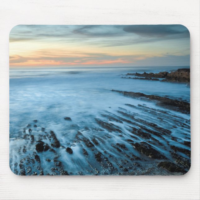 Tapis De Souris Mer bleue au coucher du soleil, Californie (Devant)