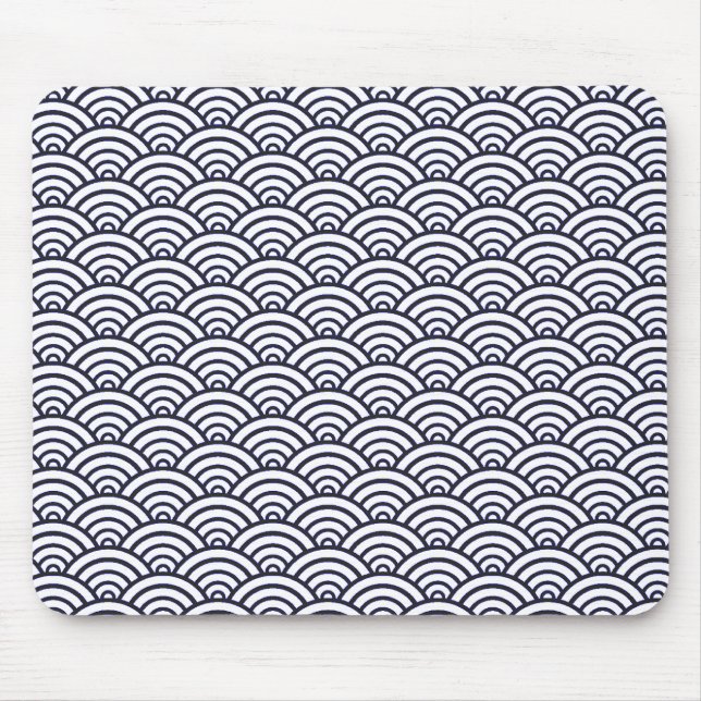 Tapis De Souris Mer de Seigaiha (Devant)