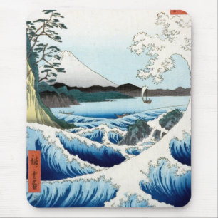 Tapis De Souris Mer et mont Fuji de Hiroshige
