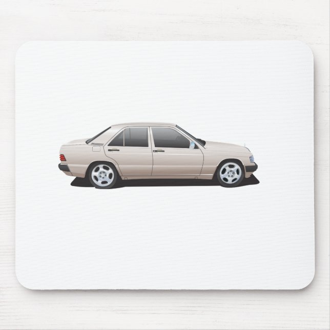Tapis De Souris Mercedes-Benz W201 (190) (Devant)
