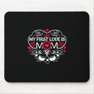 Tapis De Souris Mère Art Mon Premier Amour Est Maman
