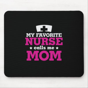 Tapis De Souris Mère Cadeau Favori Nurse Me Appelle Maman