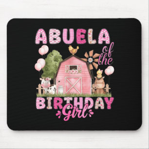 Tapis De Souris Mère de la fille qui fête son anniversaire 1er ann