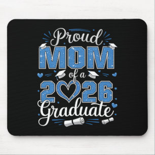 Tapis De Souris Mère fière d'un diplômé de la promotion 2026 Maman
