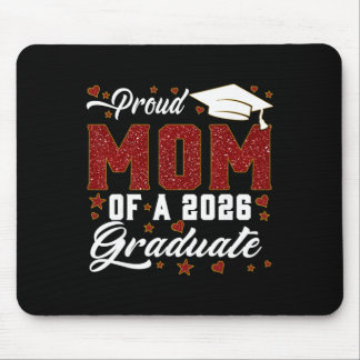 Tapis De Souris Mère fière d'un diplômé de la promotion 2026 Senio