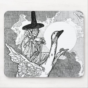 Tapis De Souris Mère l'Oie victorienne vintage par Charles Robinso
