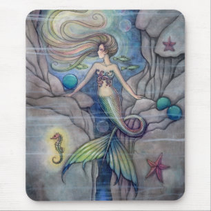 Tapis de souris Mermaid What Lies Beneath