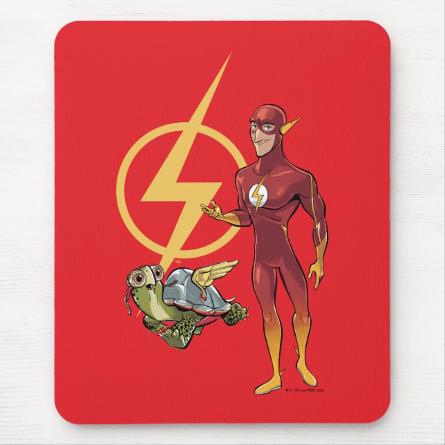 Tapis De Souris Merton et le Flash (Devant)